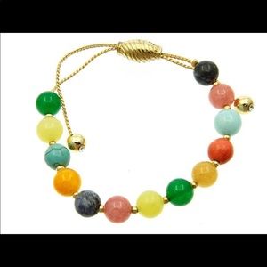 Jill Marie Boutique Jewelry - Corded glass beaded bracelet NWT Jill Marie Boutique Jewelry - Corded glass beaded bracelet NWT